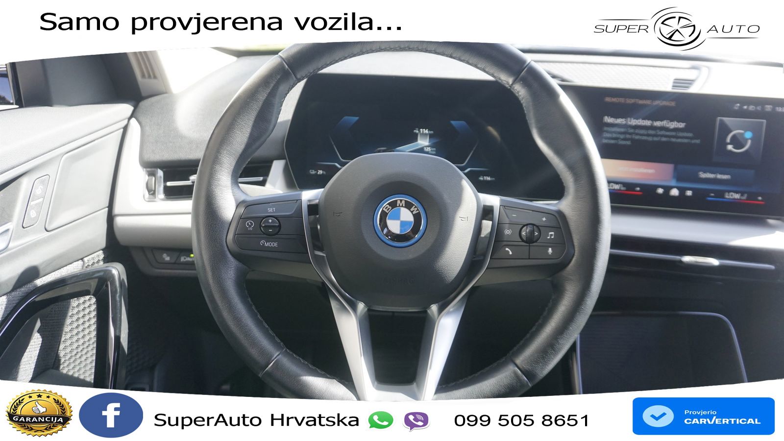 BMW iX2 66.5 kWh (313 KS) xDrive30 Advantage LED+GR SJED+ACC