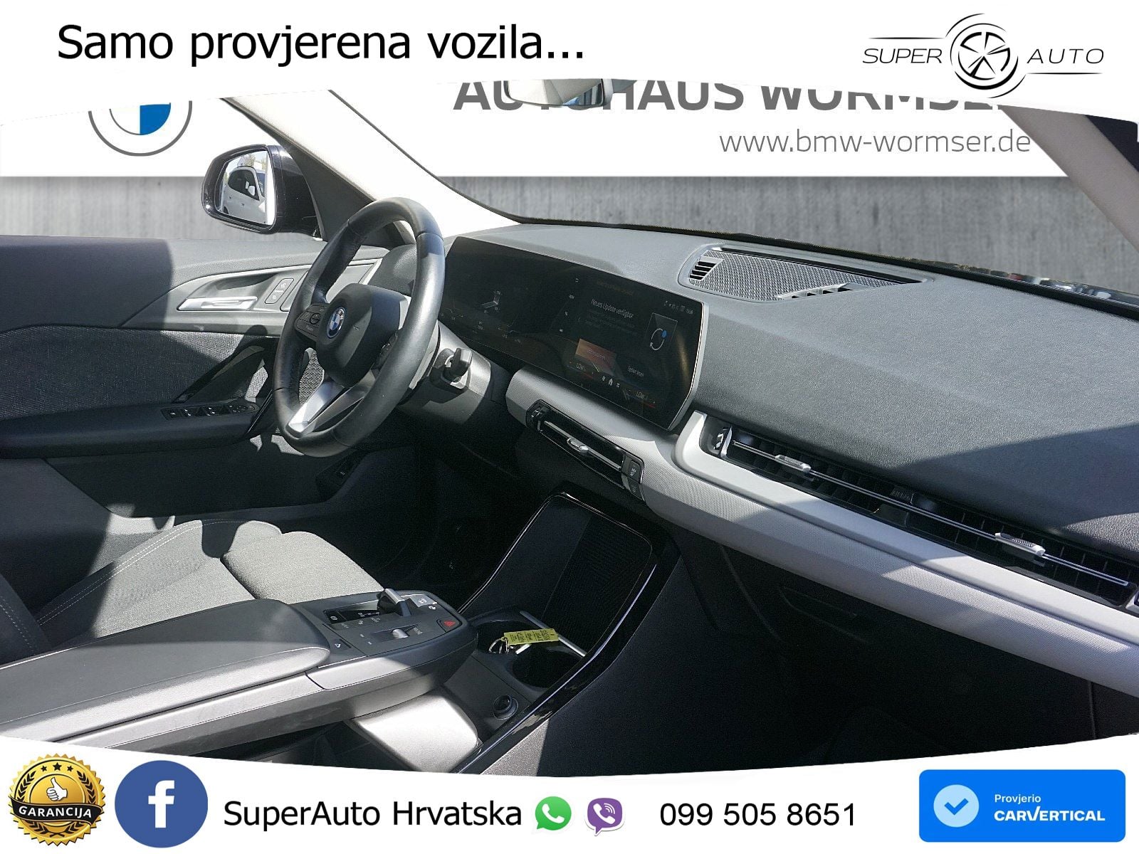 BMW iX2 66.5 kWh (313 KS) xDrive30 Advantage LED+GR SJED+ACC