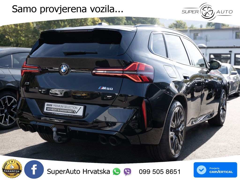 BMW X3 M50 xDrive Steptronic ACC+GR SJED+360+PANO