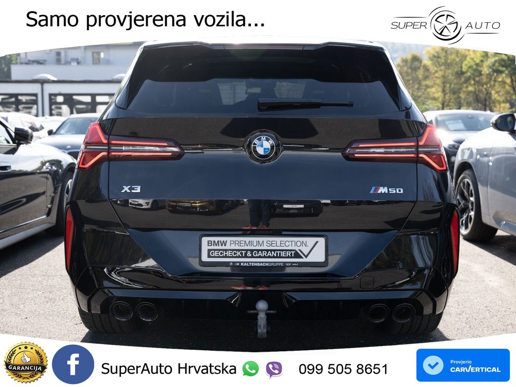 BMW X3 M50 xDrive Steptronic ACC+GR SJED+360+PANO