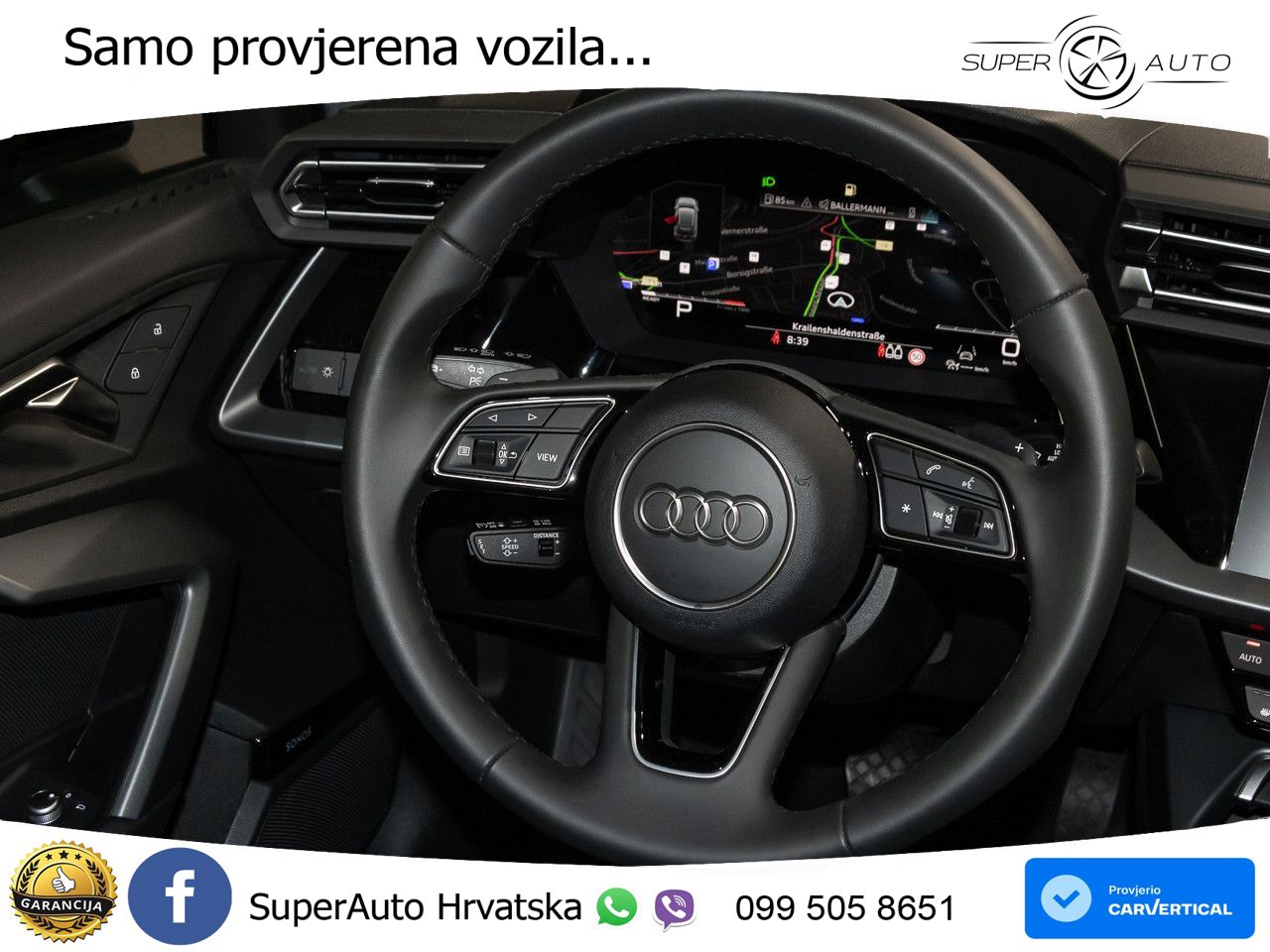 Audi A3 35 TFSI (150 KS) S tronic S line LED+GR SJED+ACC