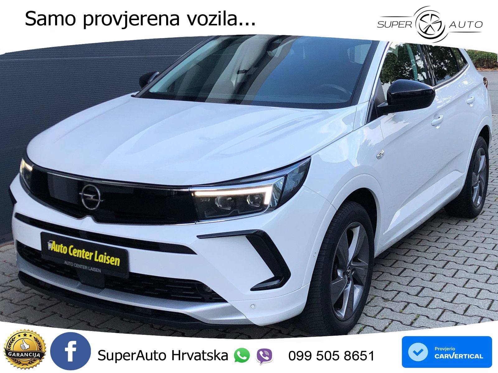 Opel Grandland 1.2i Turbo (130 KS) Automatic Elegance LED+GR SJED+ACC