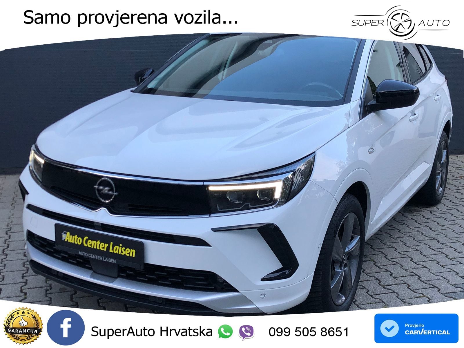 Opel Grandland 1.2i Turbo (130 KS) Automatic Elegance LED+GR SJED+ACC