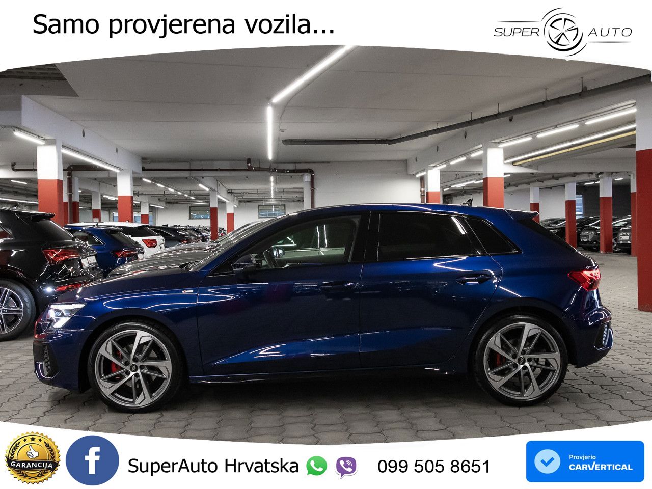 Audi A3 40 TFSI (190 KS) quattro S tronic S line MATRIX+GR SJED+KAM