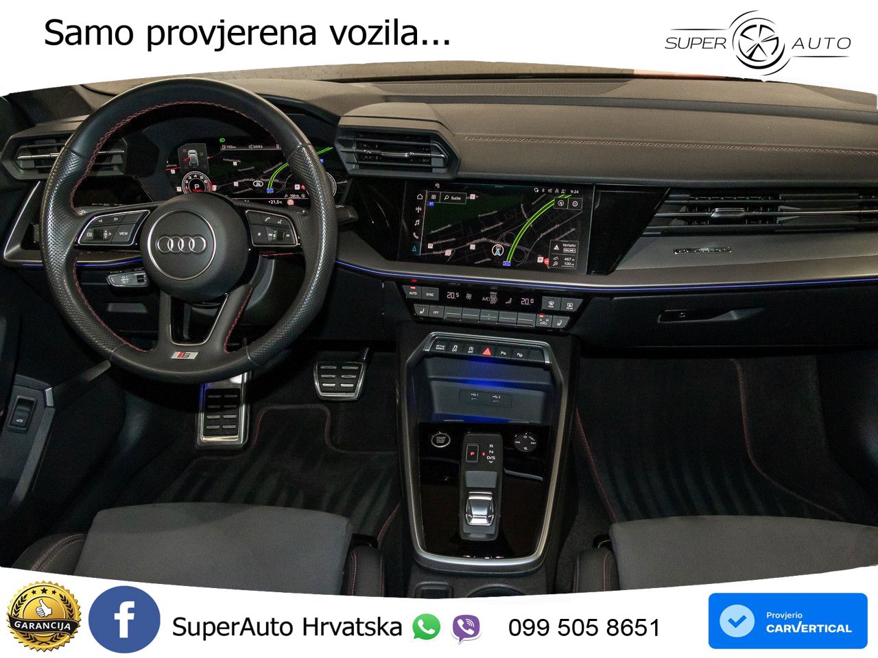 Audi A3 40 TFSI (190 KS) quattro S tronic S line MATRIX+GR SJED+KAM