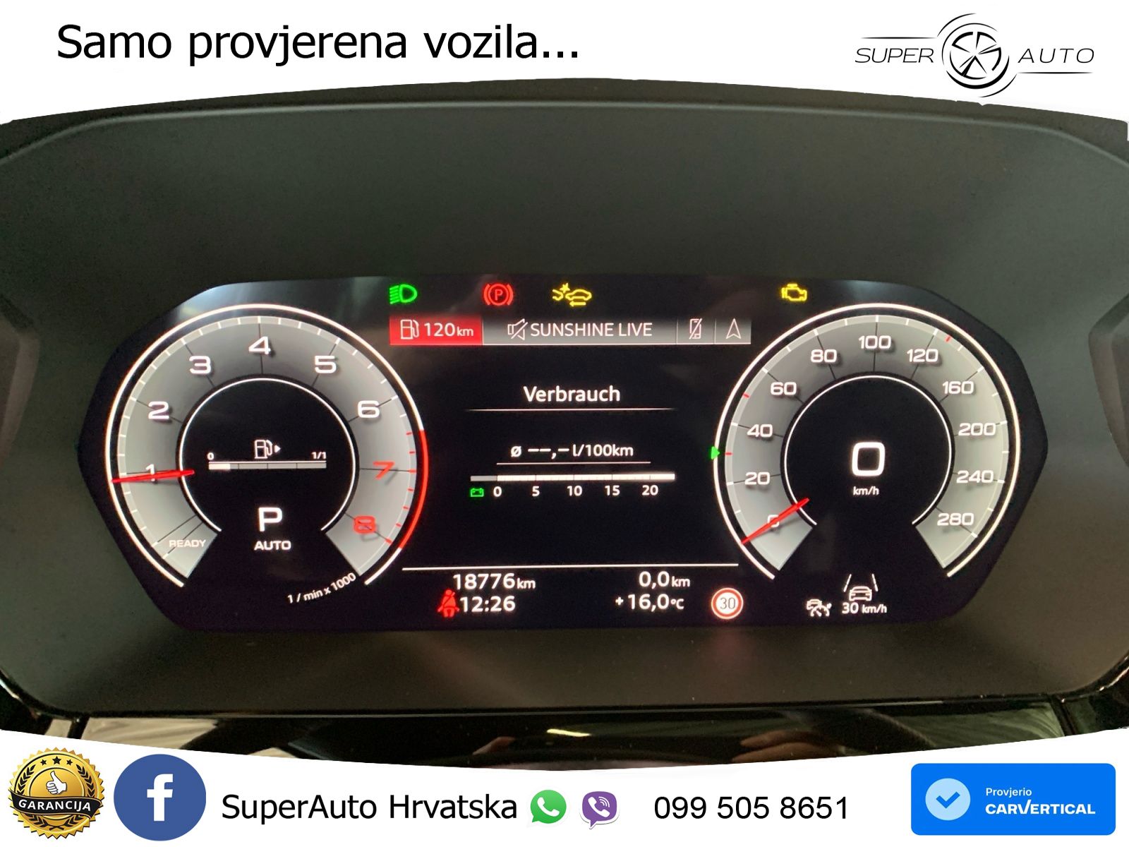 Audi A3 Limuzina 35 TFSI (150 KS) S tronic S line MATRIX+GR SJED+KAM