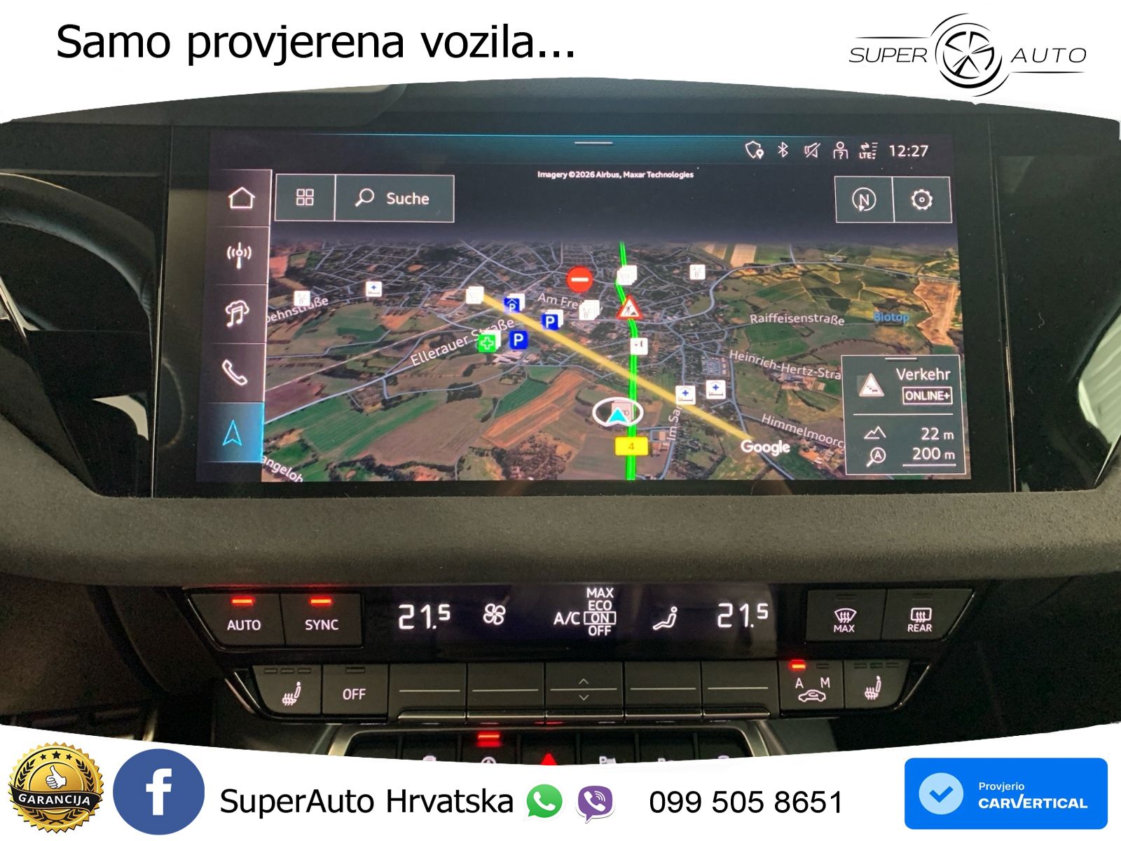 Audi A3 Limuzina 35 TFSI (150 KS) S tronic S line MATRIX+GR SJED+KAM