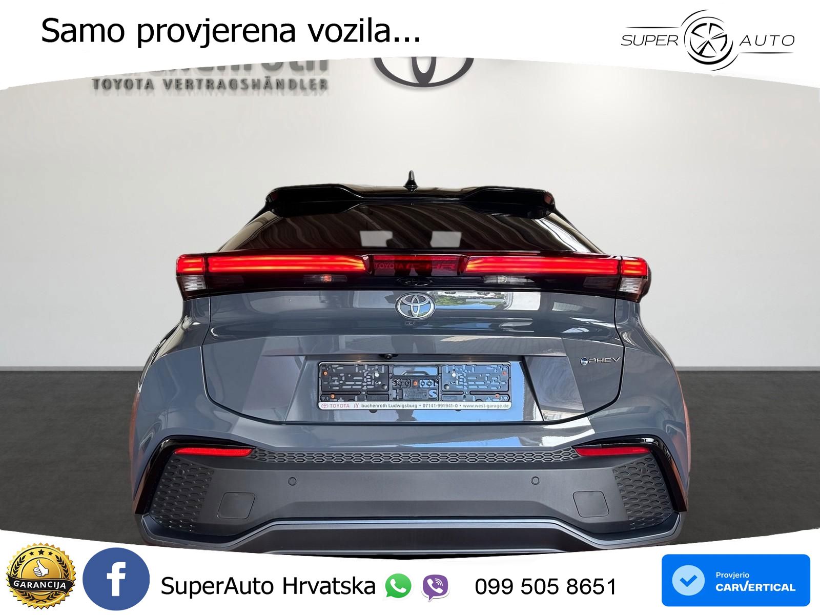 Toyota C-HR 2.0 (223 KS) PHEV e-CVT LED+GR SJED+ACC