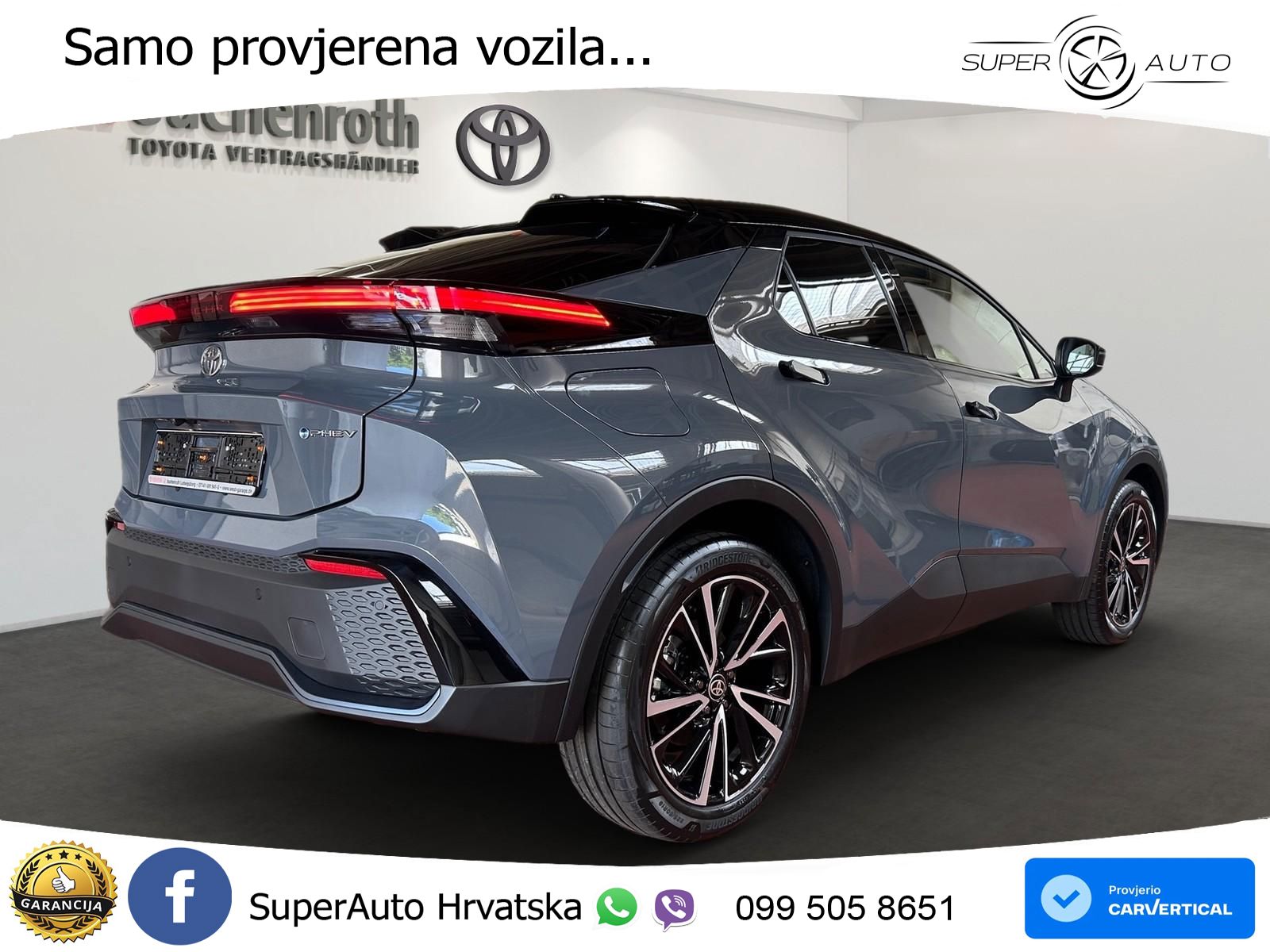 Toyota C-HR 2.0 (223 KS) PHEV e-CVT LED+GR SJED+ACC