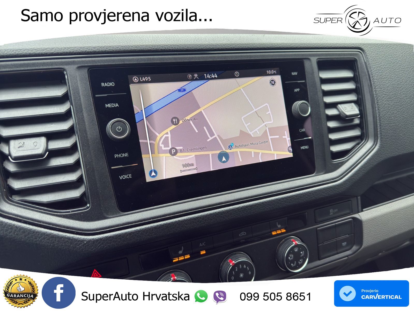 Volkswagen Crafter 2.0 TDI DSG KOFFER CAM ACC NAVI LED 177 KS