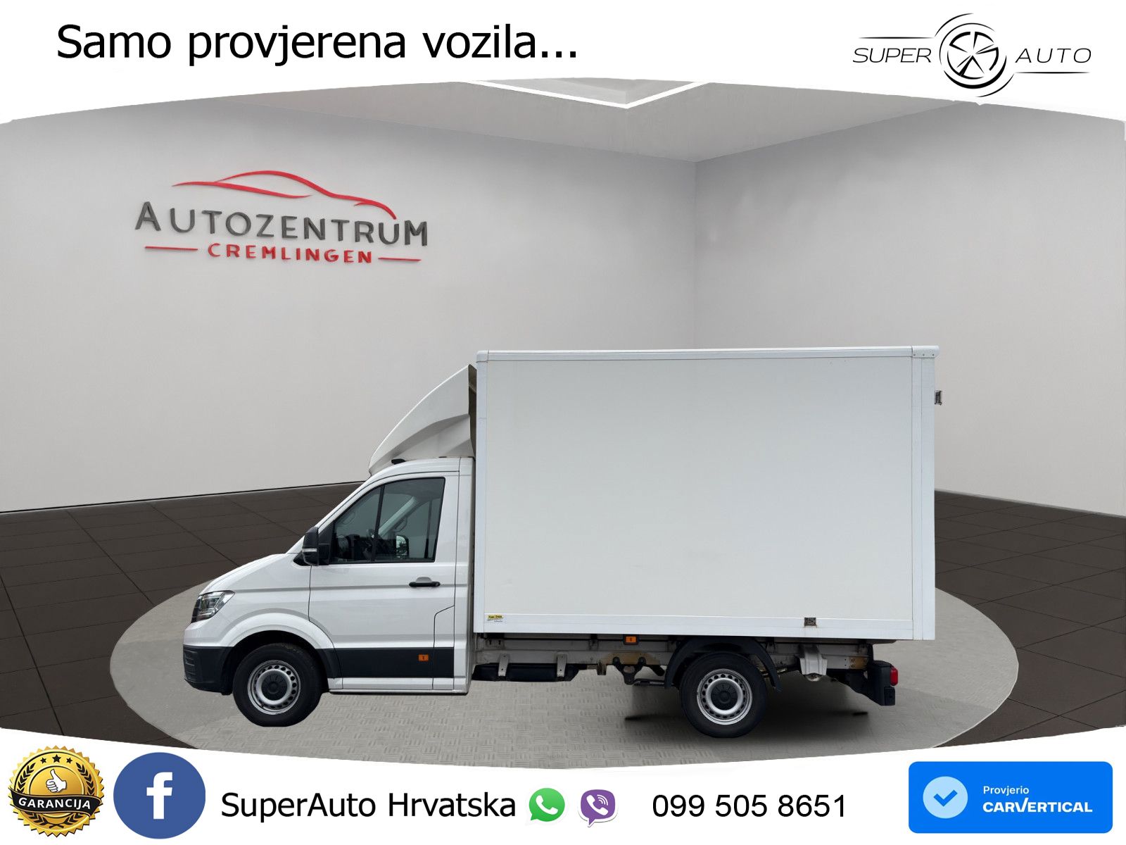 Volkswagen Crafter 2.0 TDI DSG KOFFER CAM ACC NAVI LED 177 KS