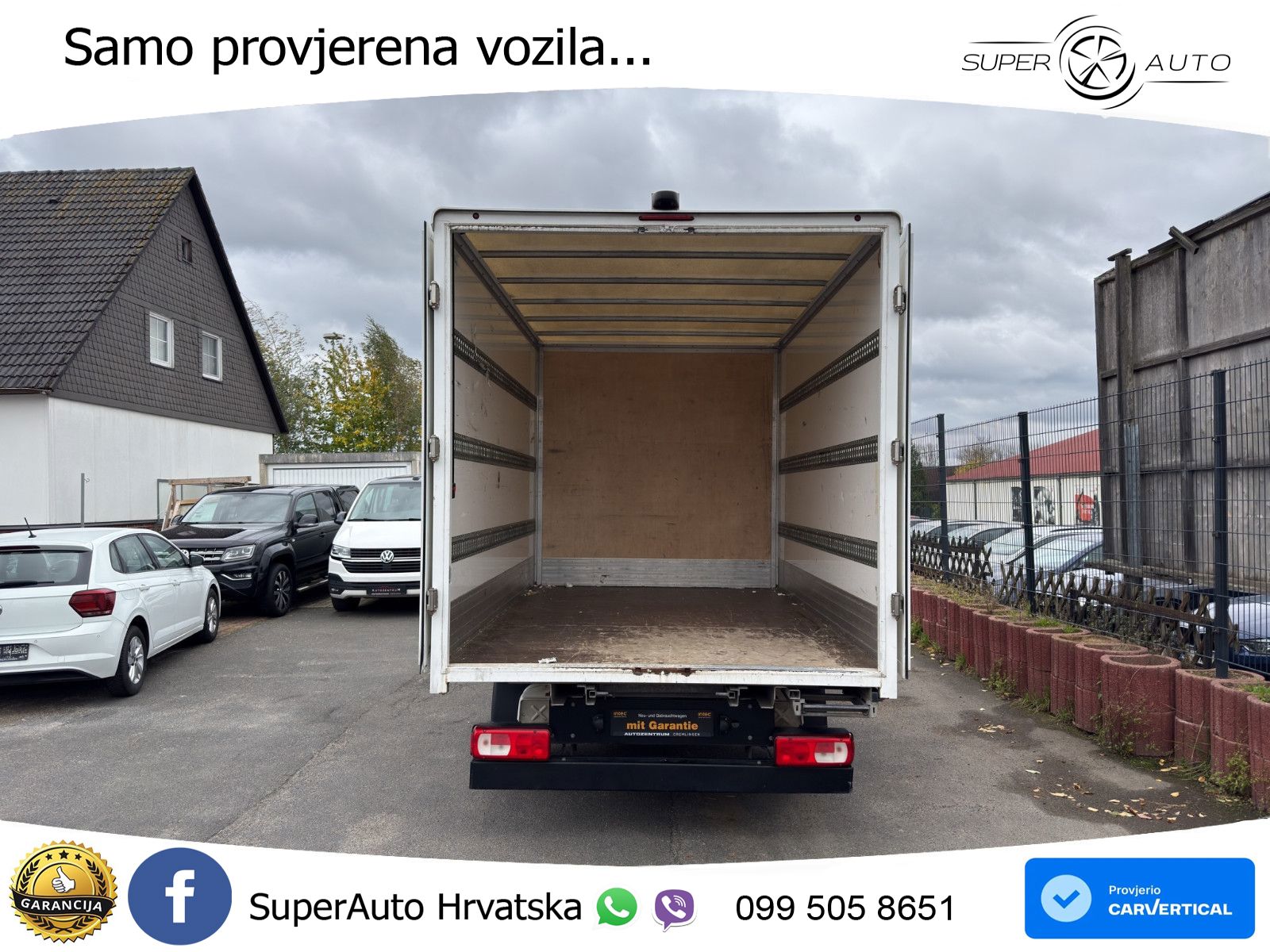 Volkswagen Crafter 2.0 TDI DSG KOFFER CAM ACC NAVI LED 177 KS