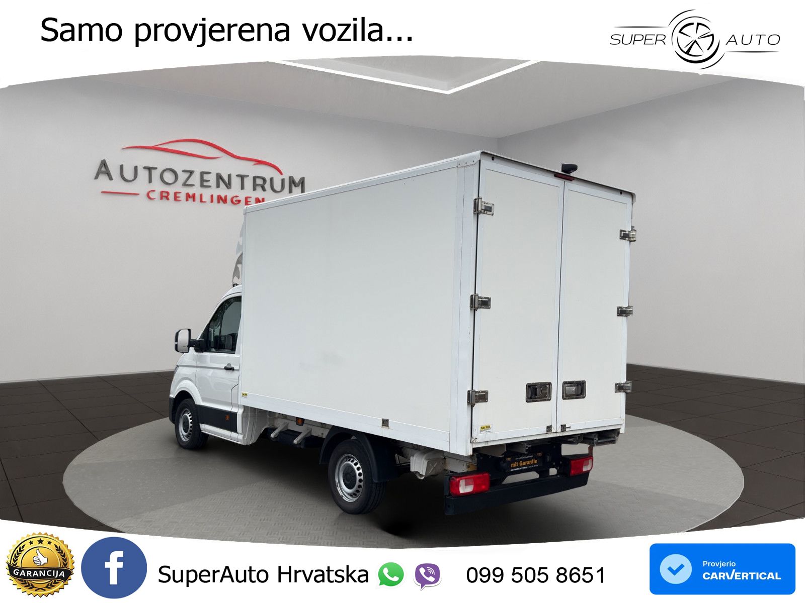Volkswagen Crafter 2.0 TDI DSG KOFFER CAM ACC NAVI LED 177 KS