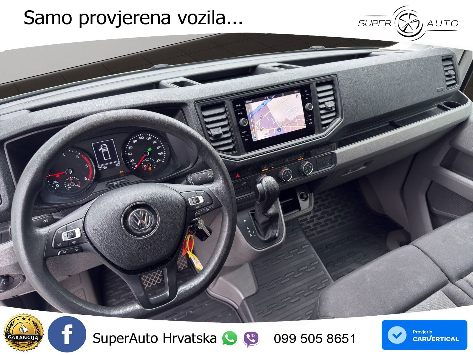 Volkswagen Crafter 2.0 TDI DSG KOFFER CAM ACC NAVI LED 177 KS