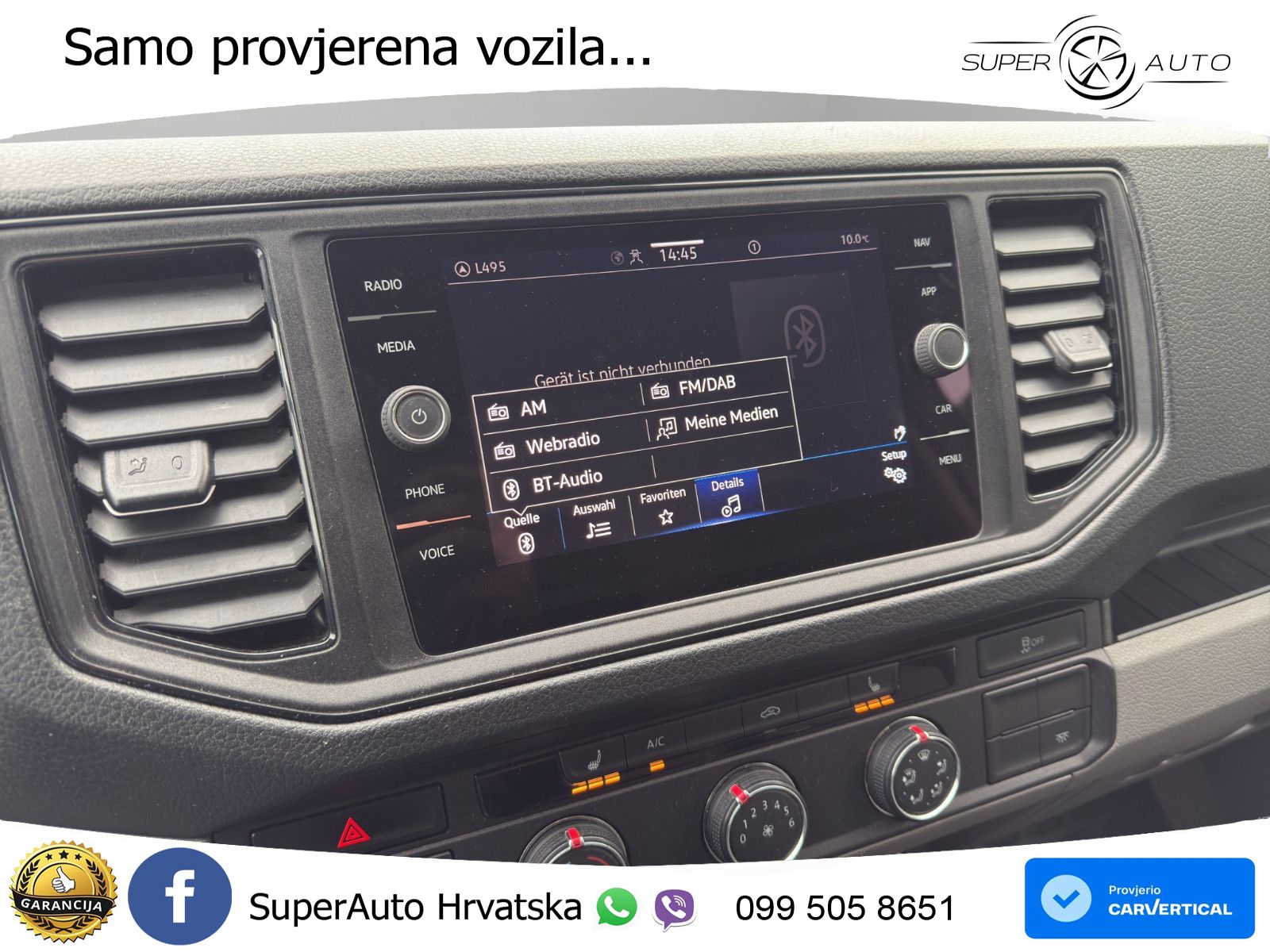 Volkswagen Crafter 2.0 TDI DSG KOFFER CAM ACC NAVI LED 177 KS