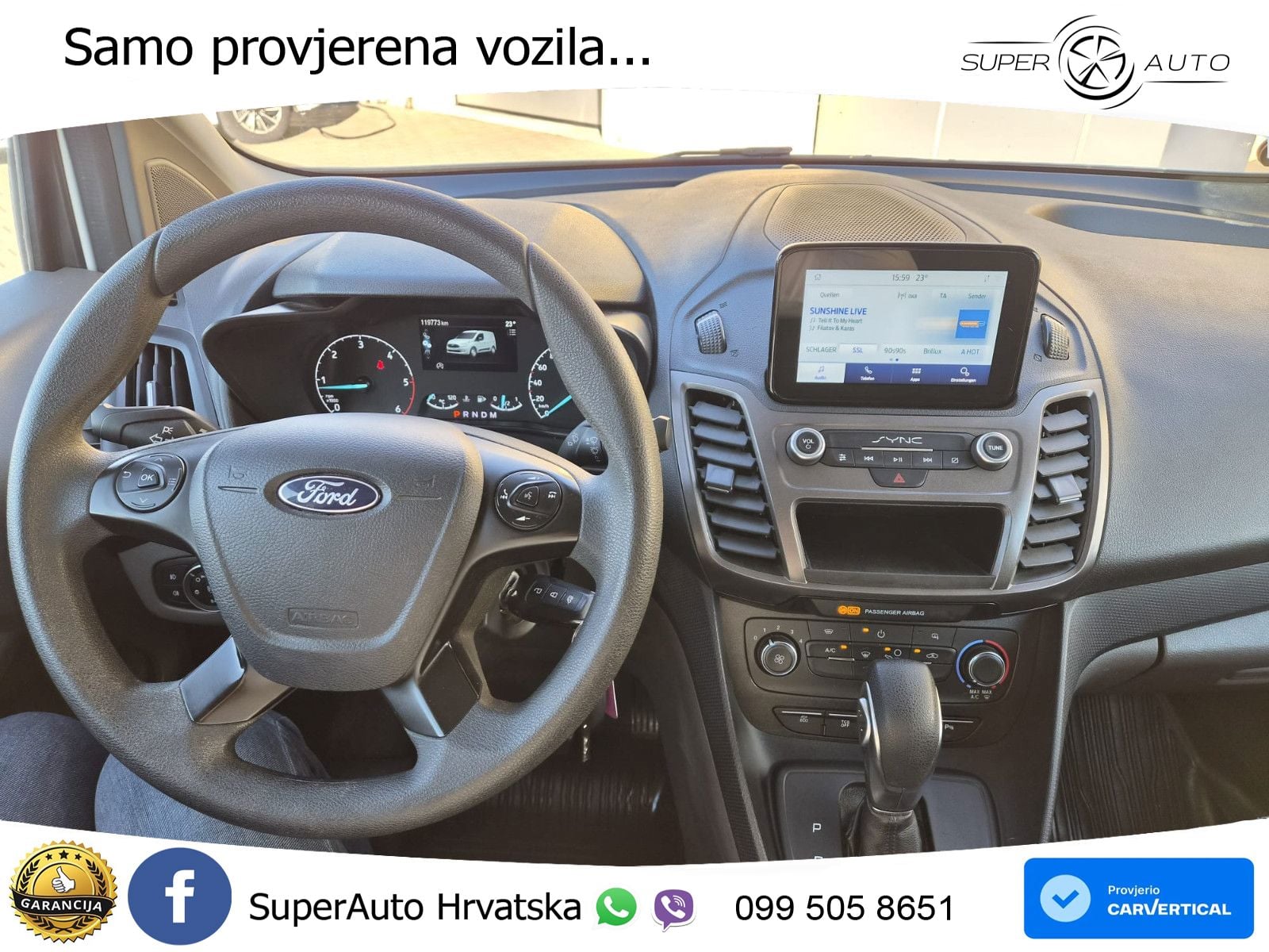 Ford Transit Connect lang Trend*Android*Kamera*AHK* 101 KS