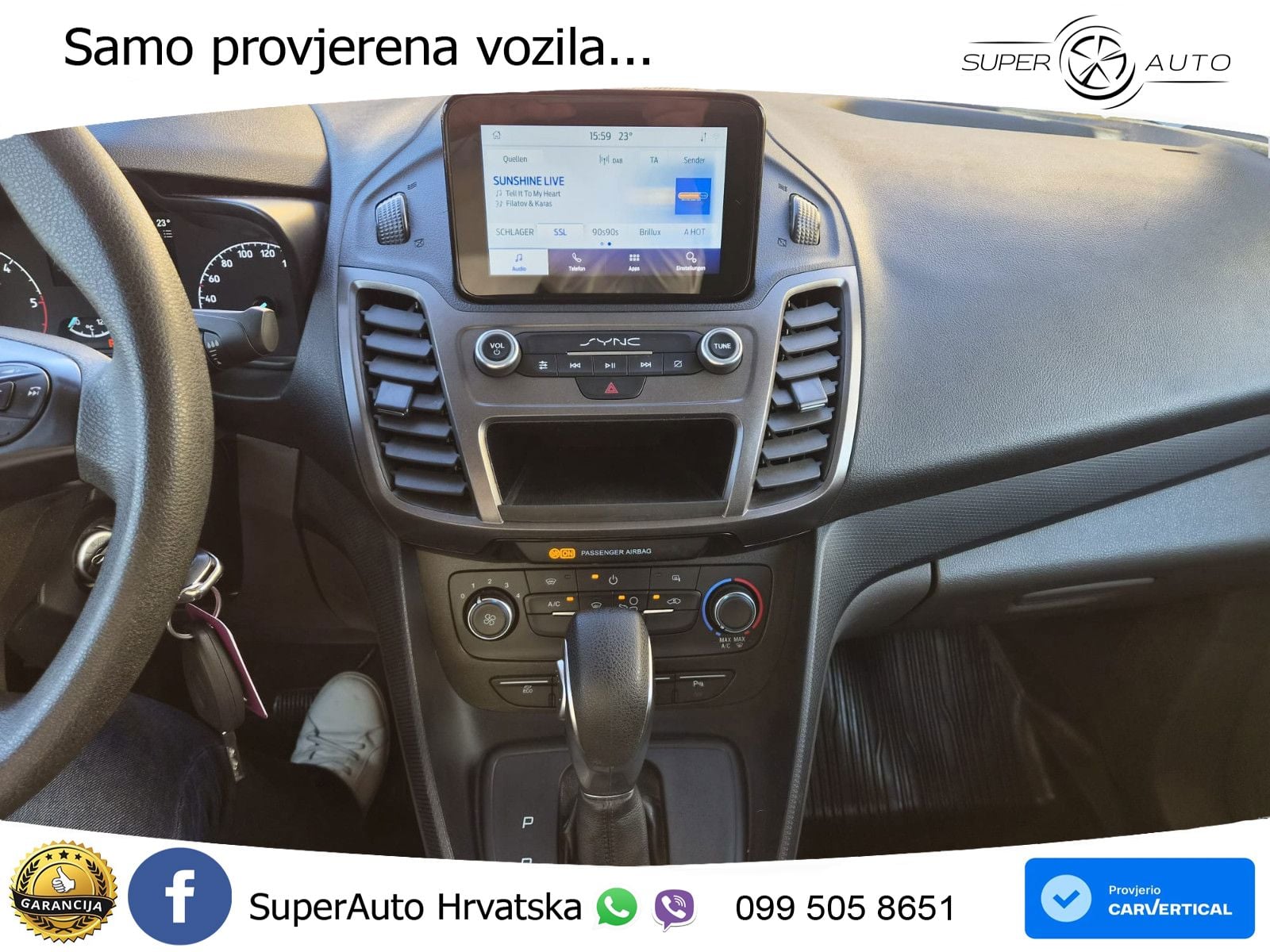 Ford Transit Connect lang Trend*Android*Kamera*AHK* 101 KS