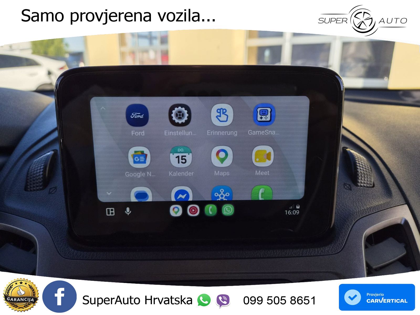 Ford Transit Connect lang Trend*Android*Kamera*AHK* 101 KS