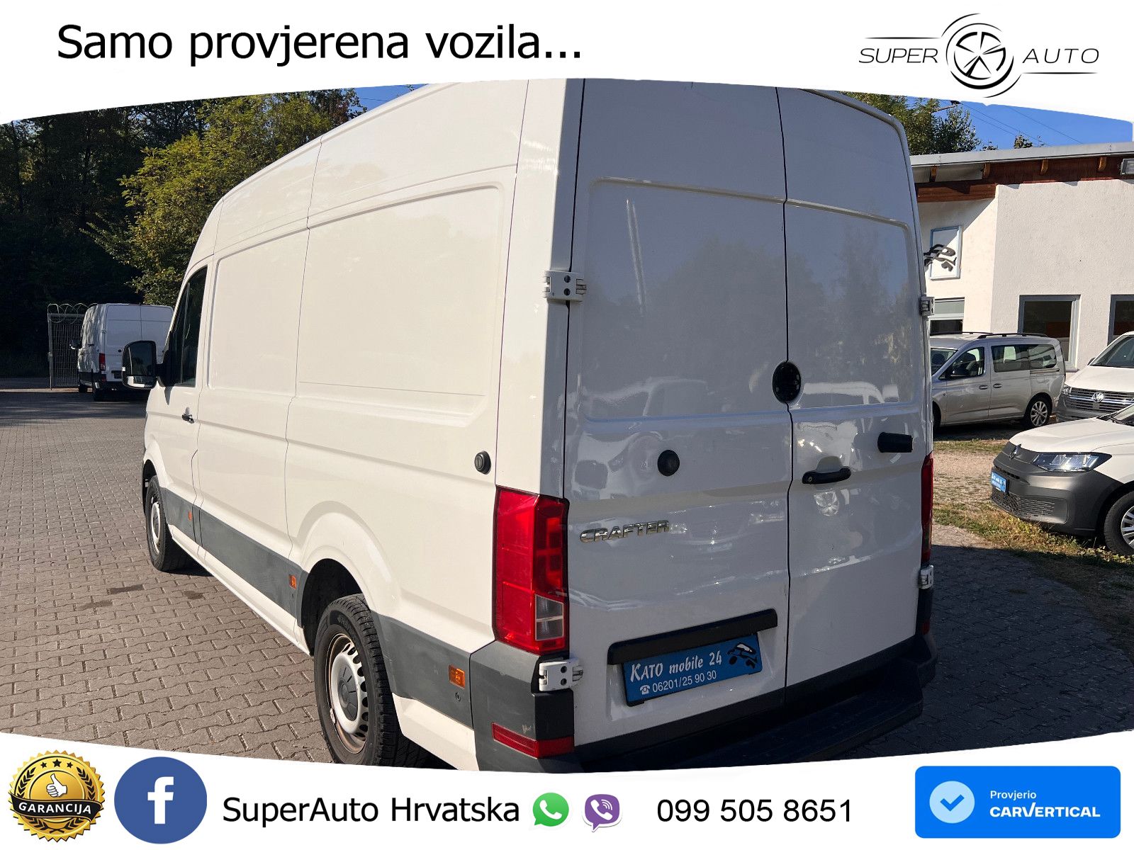 Volkswagen Crafter Kasten 35 mittellang Hochdach FWD Navi 140 KS