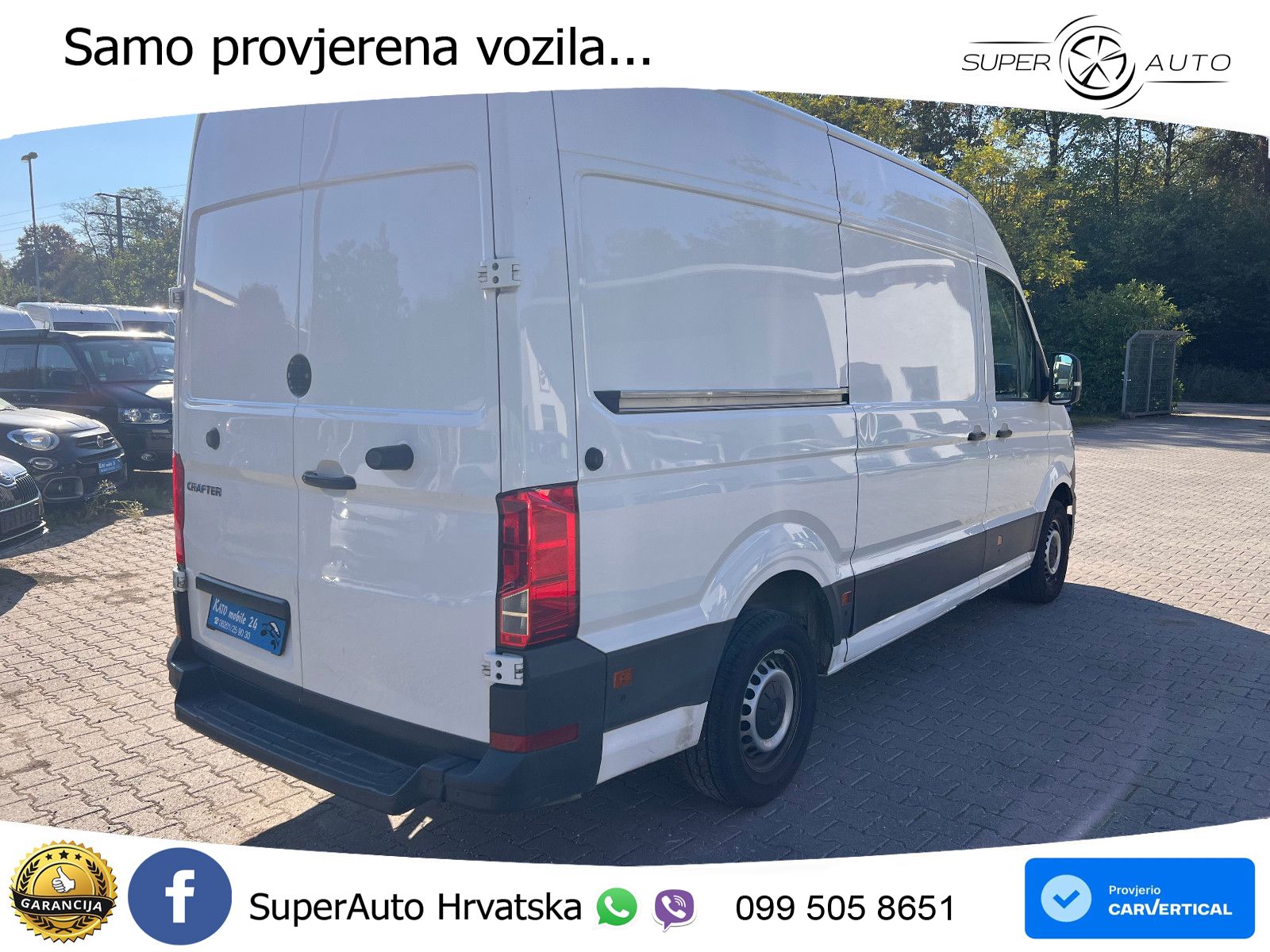 Volkswagen Crafter Kasten 35 mittellang Hochdach FWD Navi 140 KS