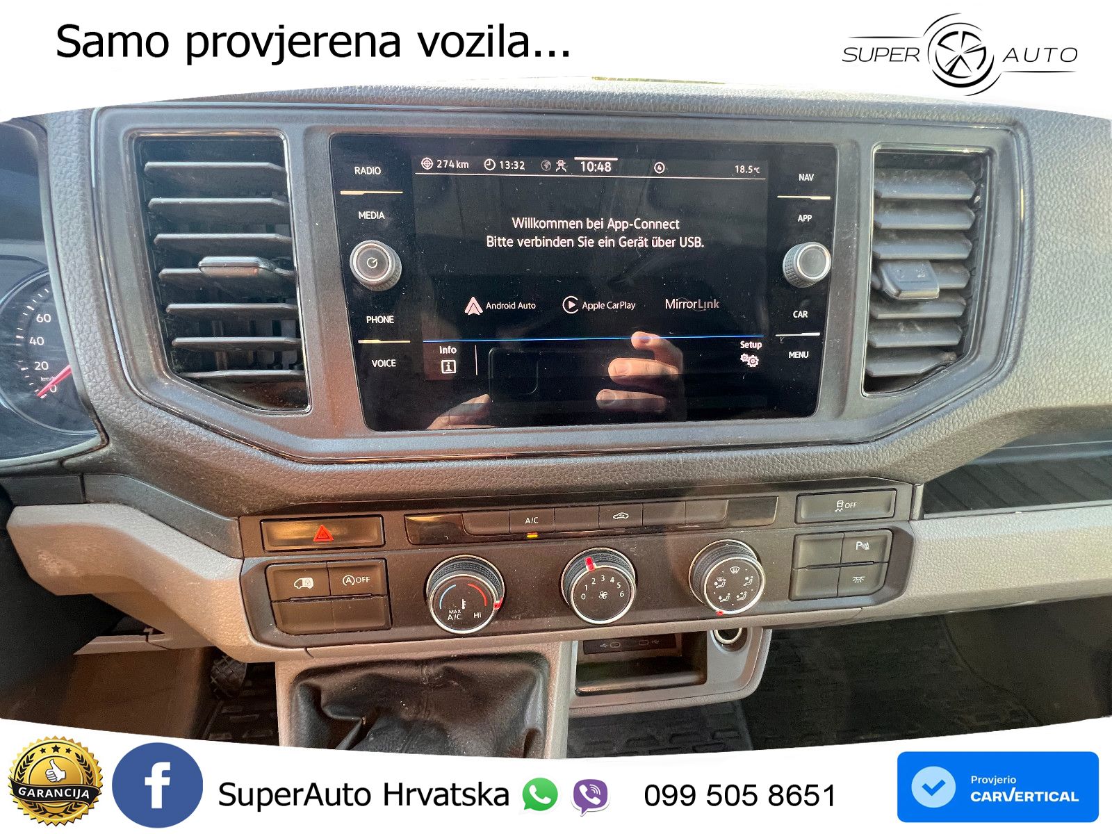 Volkswagen Crafter Kasten 35 mittellang Hochdach FWD Navi 140 KS