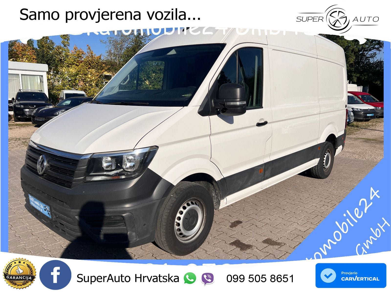 Volkswagen Crafter Kasten 35 mittellang Hochdach FWD Navi 140 KS