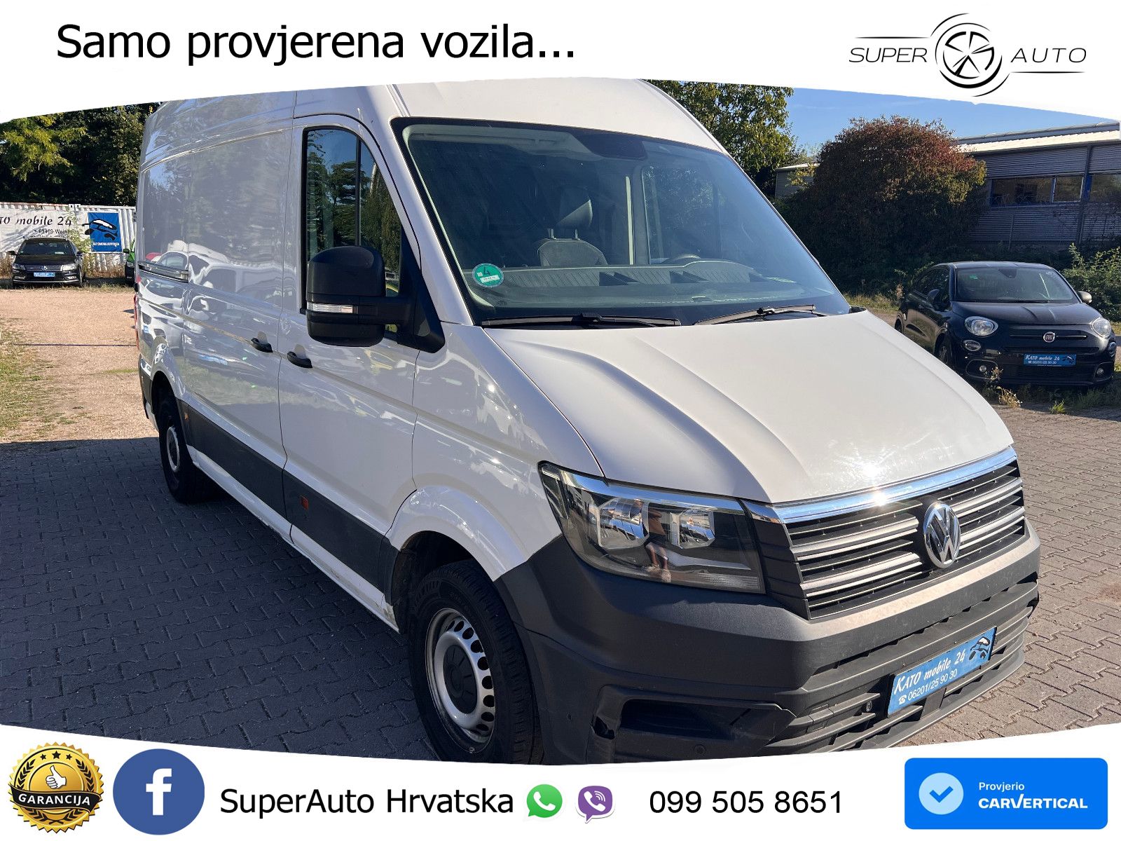 Volkswagen Crafter Kasten 35 mittellang Hochdach FWD Navi 140 KS