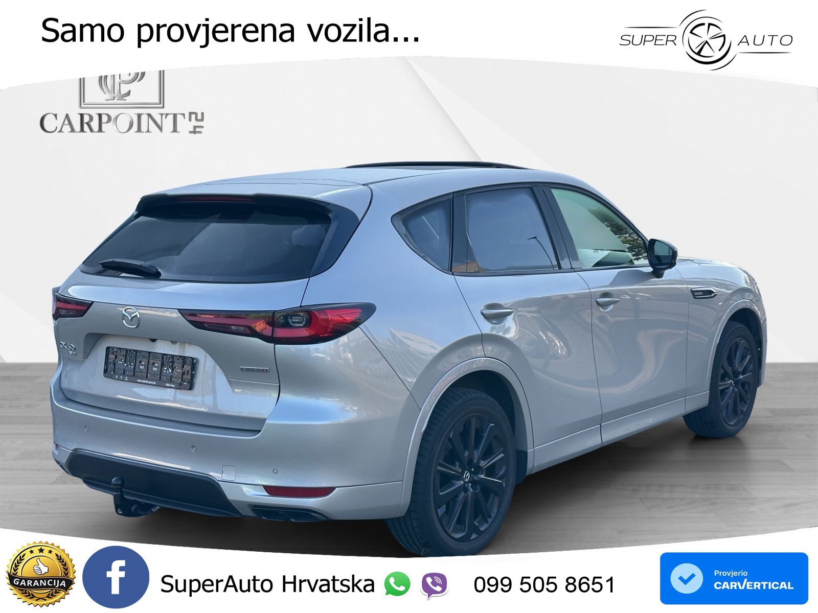 Mazda CX-60 3.3 e-Skyactiv D (254 KS) AWD Automatic LED+GR SJED+ACC