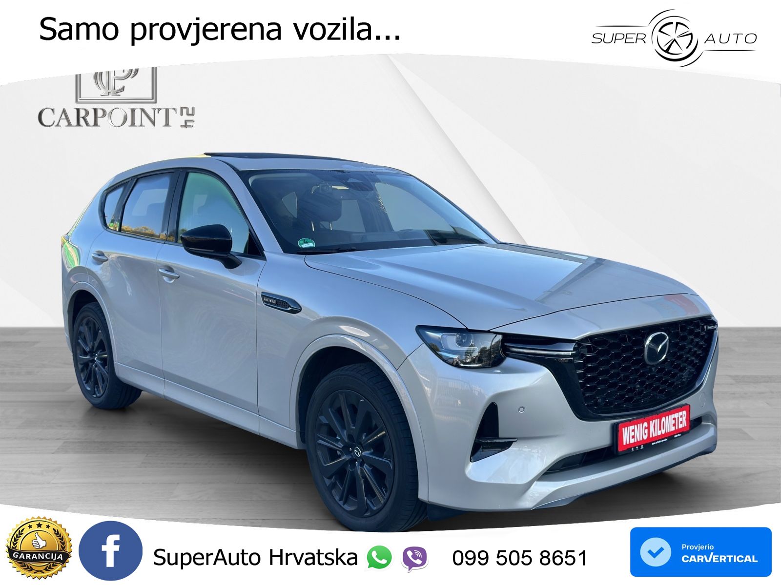 Mazda CX-60 3.3 e-Skyactiv D (254 KS) AWD Automatic LED+GR SJED+ACC