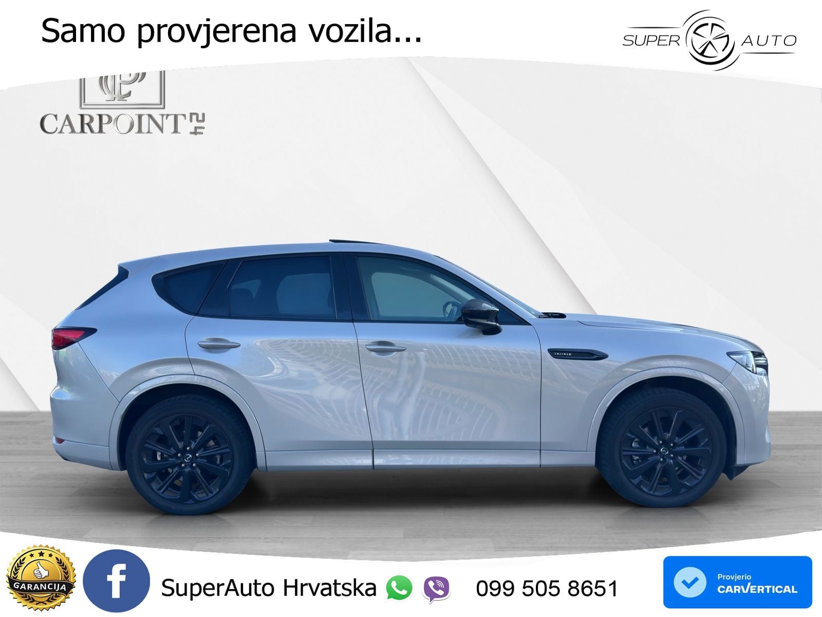 Mazda CX-60 3.3 e-Skyactiv D (254 KS) AWD Automatic LED+GR SJED+ACC