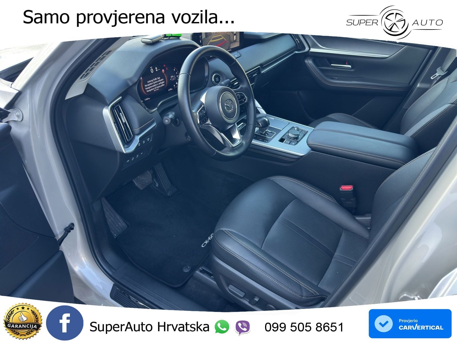 Mazda CX-60 3.3 e-Skyactiv D (254 KS) AWD Automatic LED+GR SJED+ACC