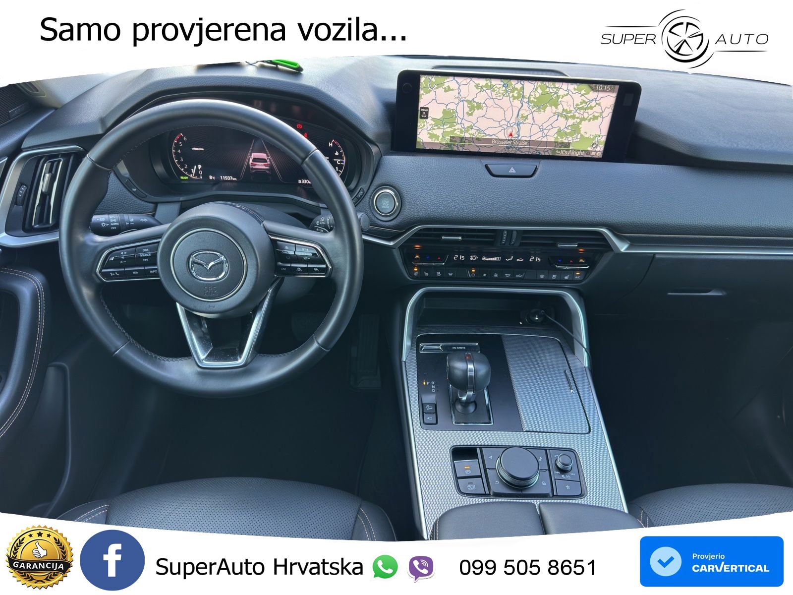 Mazda CX-60 3.3 e-Skyactiv D (254 KS) AWD Automatic LED+GR SJED+ACC