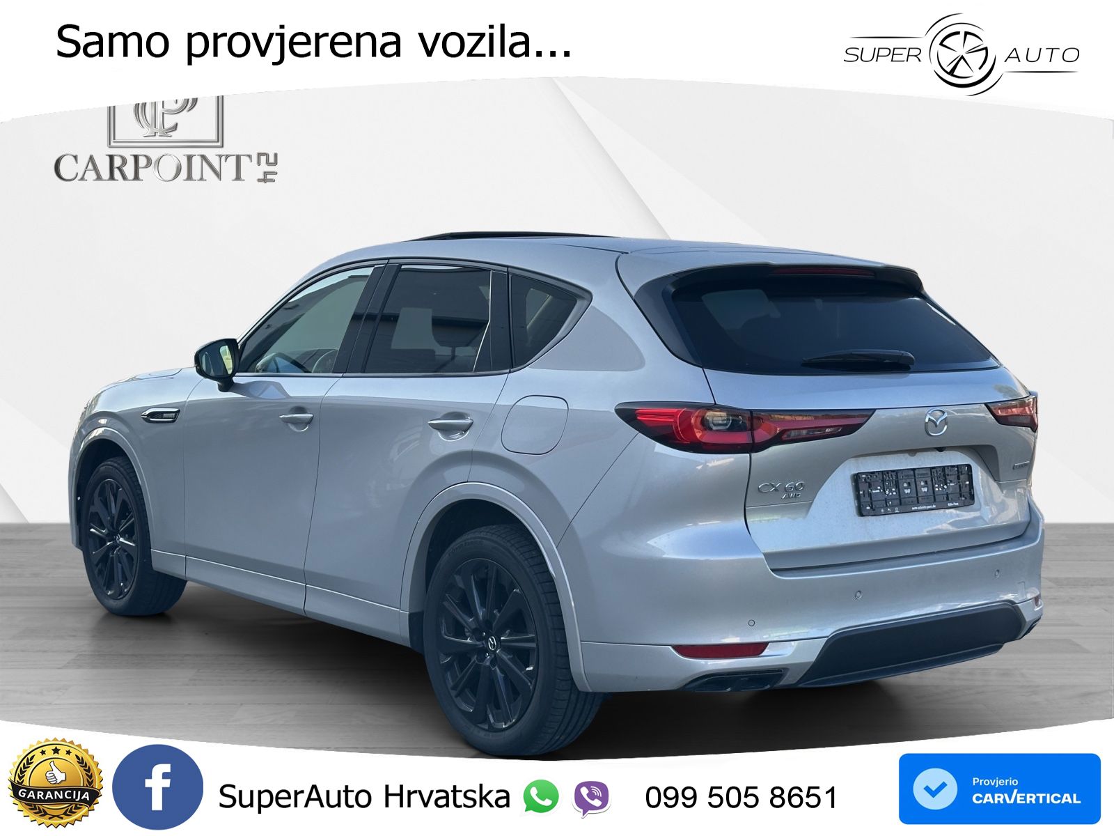 Mazda CX-60 3.3 e-Skyactiv D (254 KS) AWD Automatic LED+GR SJED+ACC