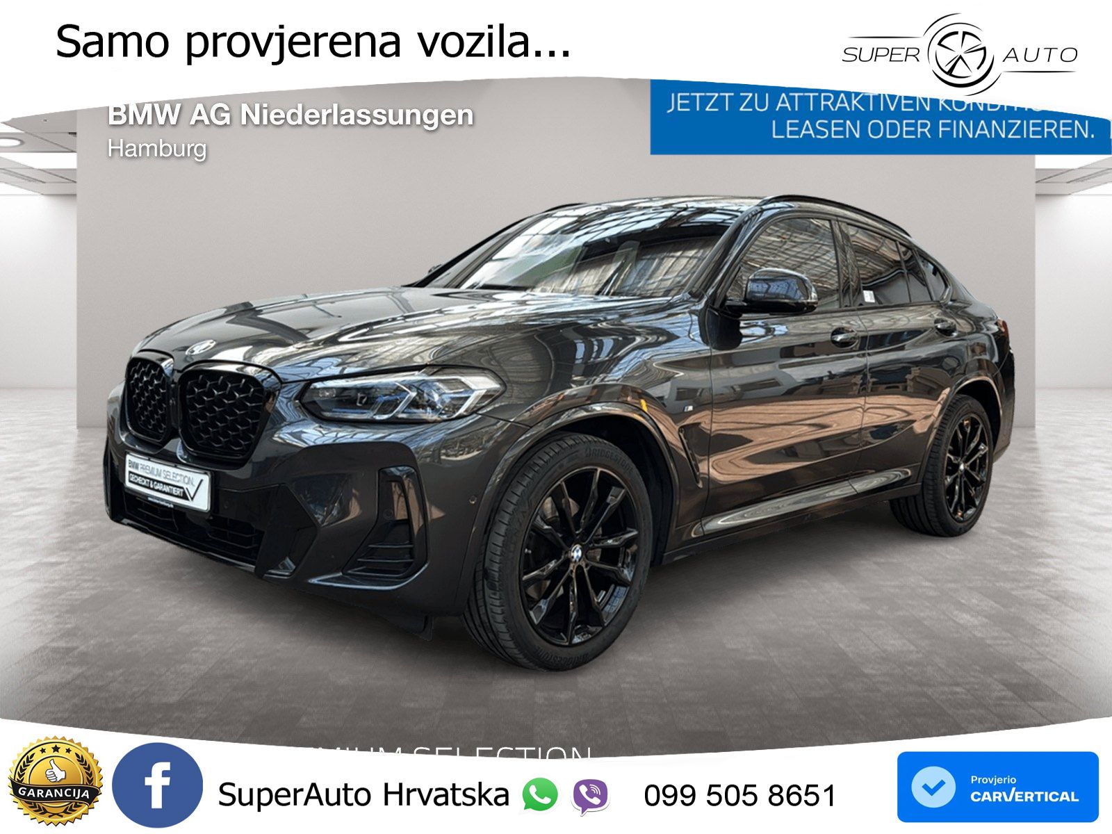 BMW X4 20d (190 KS) xDrive Steptronic M Sport