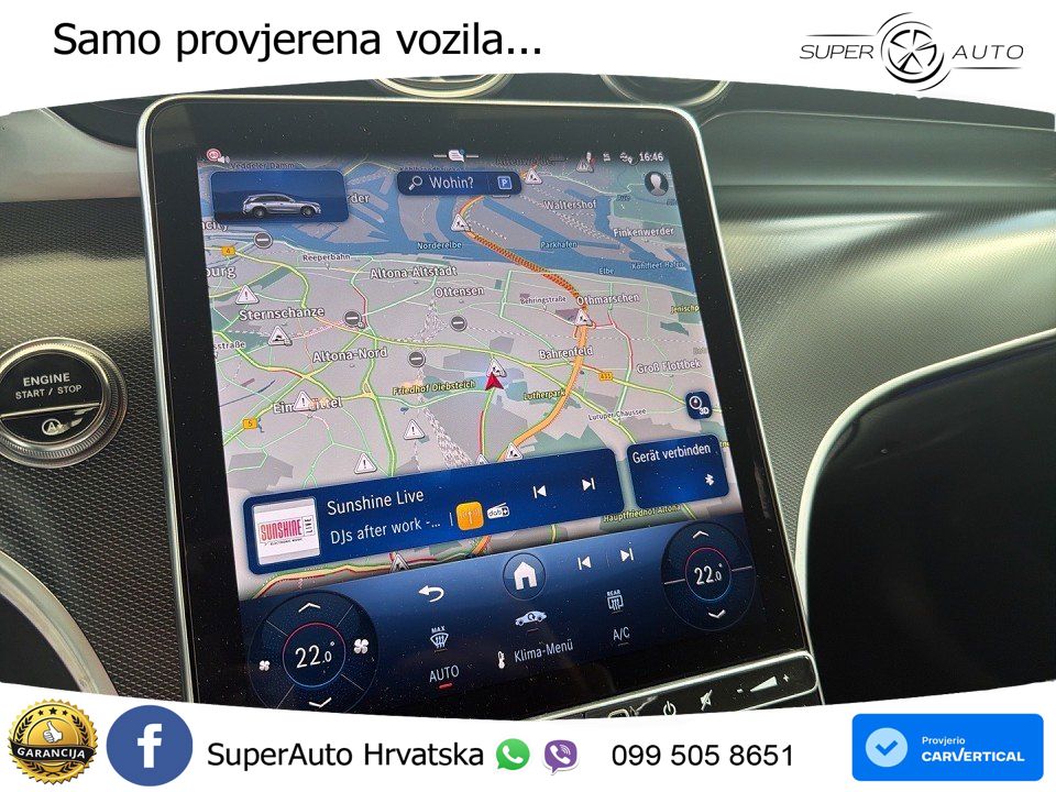 Mercedes GLC 450d (367 KS) 4MATIC 9G-TRONIC AMG ACC+HEAD+GR SJED+360+PANO