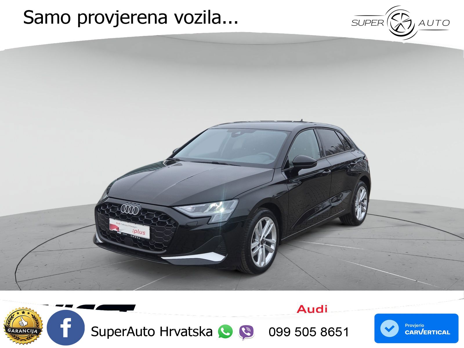 Audi A3 35 TFSI (150 KS) advanced LED+GR SJED+ACC