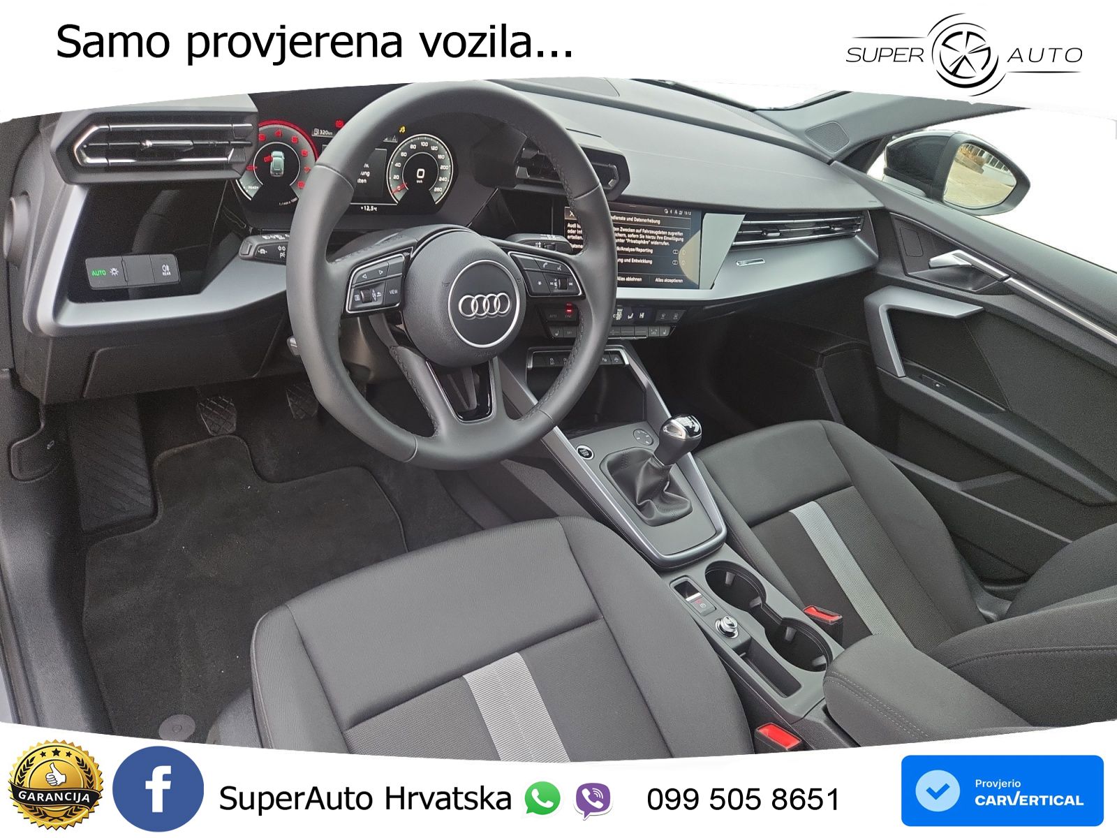 Audi A3 35 TFSI (150 KS) advanced LED+GR SJED+ACC