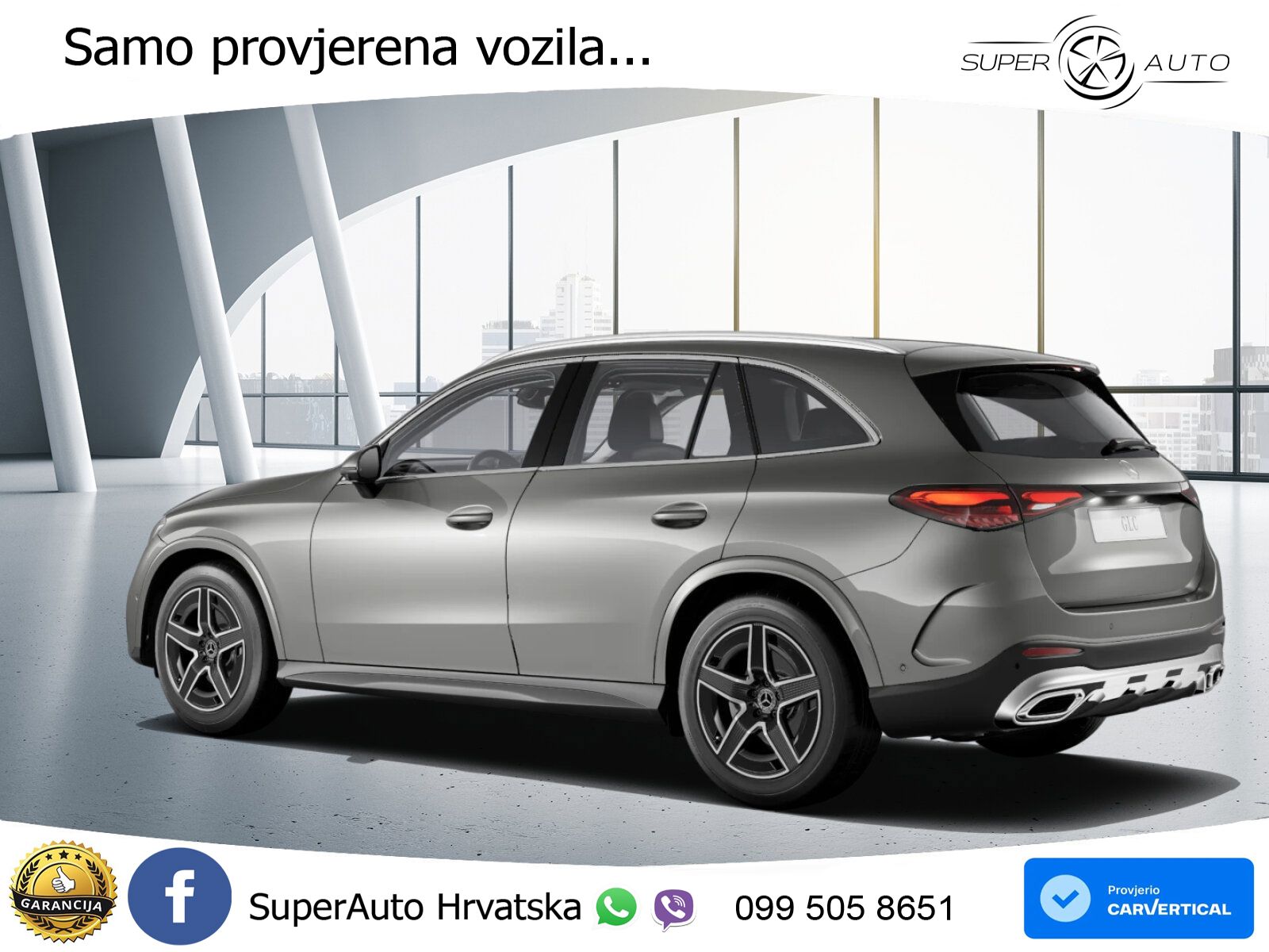 Mercedes GLC 220d (197 KS) 4MATIC 9G-TRONIC AMG ZRAČNI+ACC+GR SJED+KAM