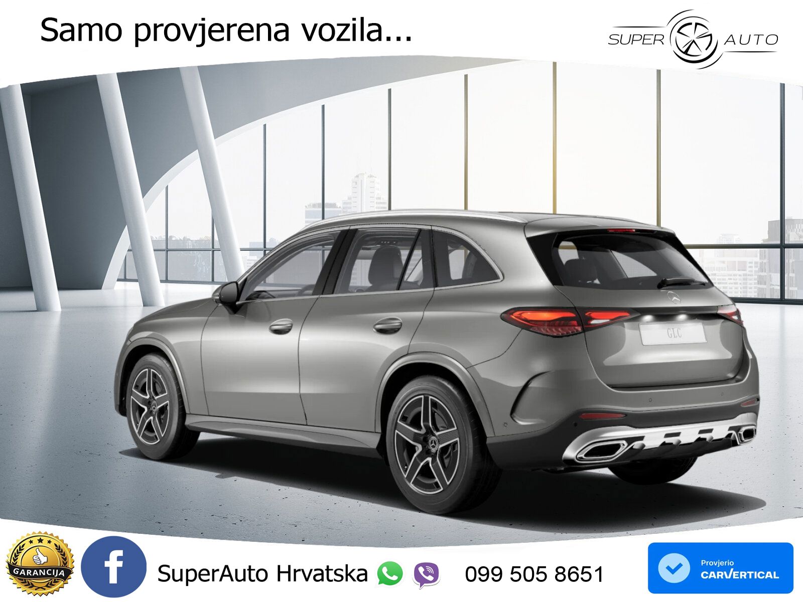 Mercedes GLC 220d (197 KS) 4MATIC 9G-TRONIC AMG ZRAČNI+ACC+GR SJED+KAM