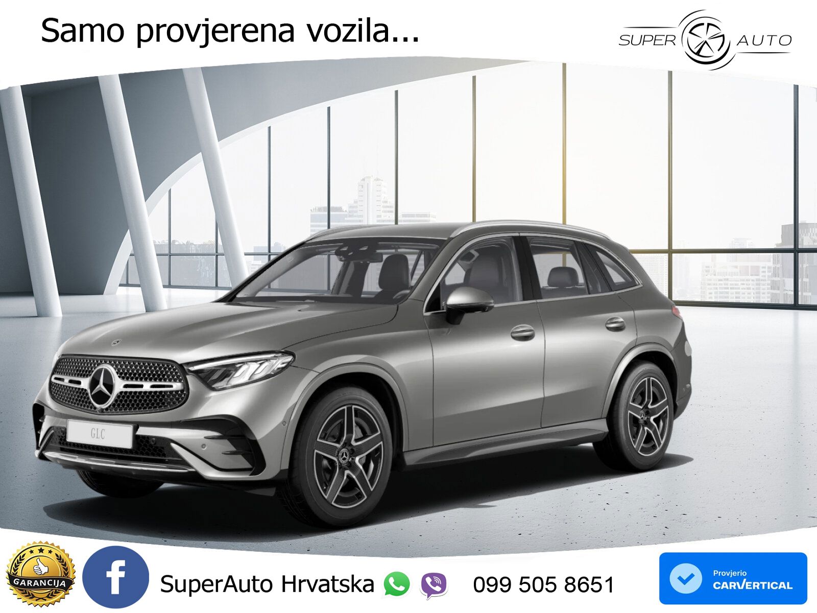Mercedes GLC 220d (197 KS) 4MATIC 9G-TRONIC AMG ZRAČNI+ACC+GR SJED+KAM