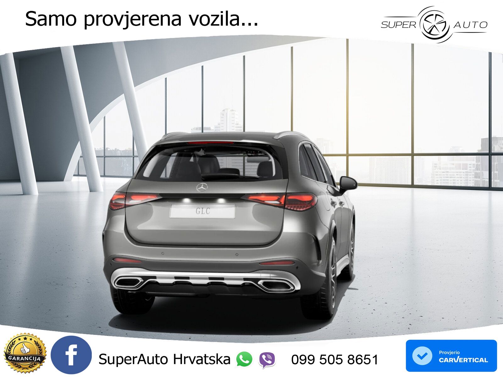 Mercedes GLC 220d (197 KS) 4MATIC 9G-TRONIC AMG ZRAČNI+ACC+GR SJED+KAM