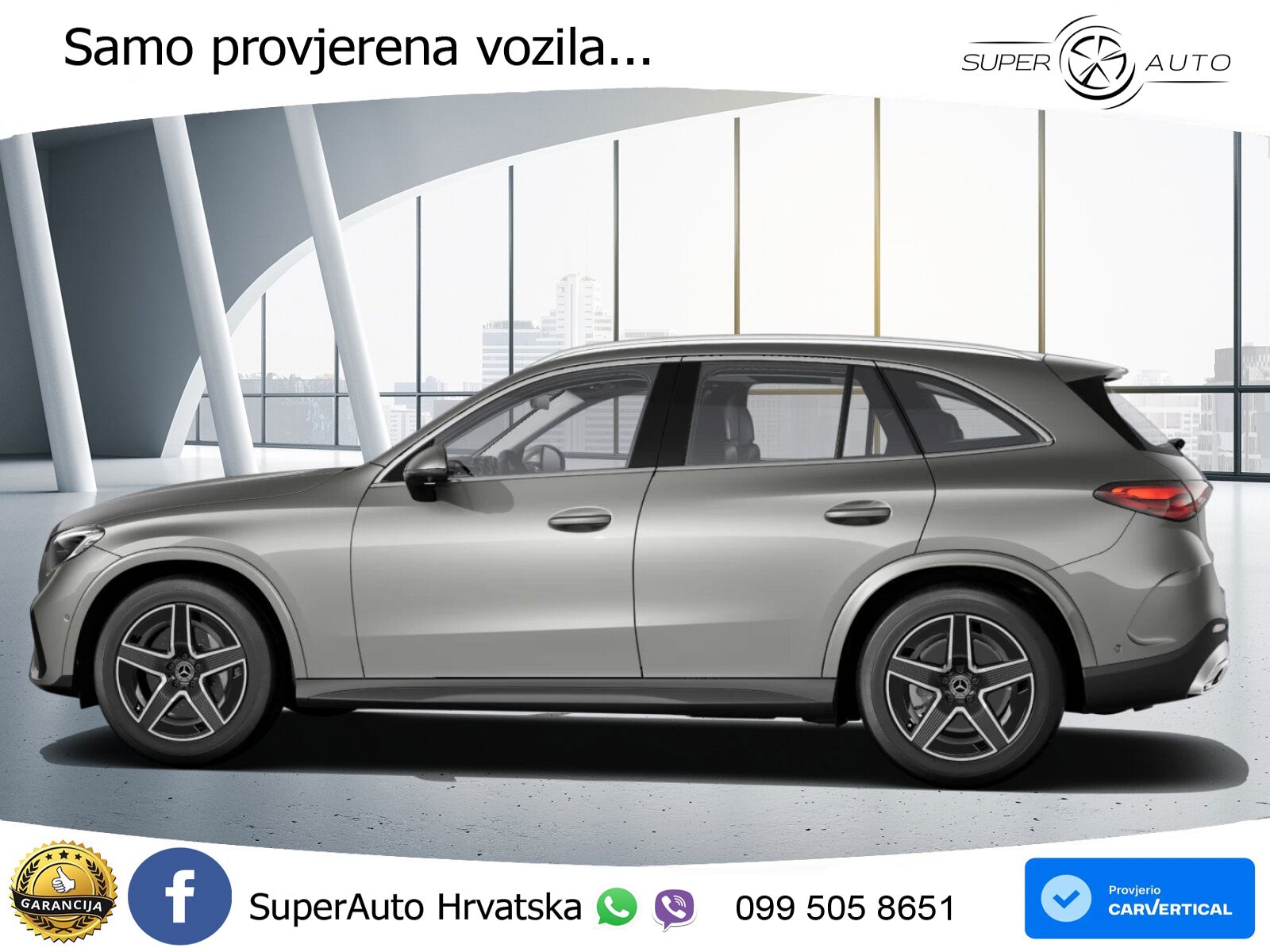 Mercedes GLC 220d (197 KS) 4MATIC 9G-TRONIC AMG ZRAČNI+ACC+GR SJED+KAM