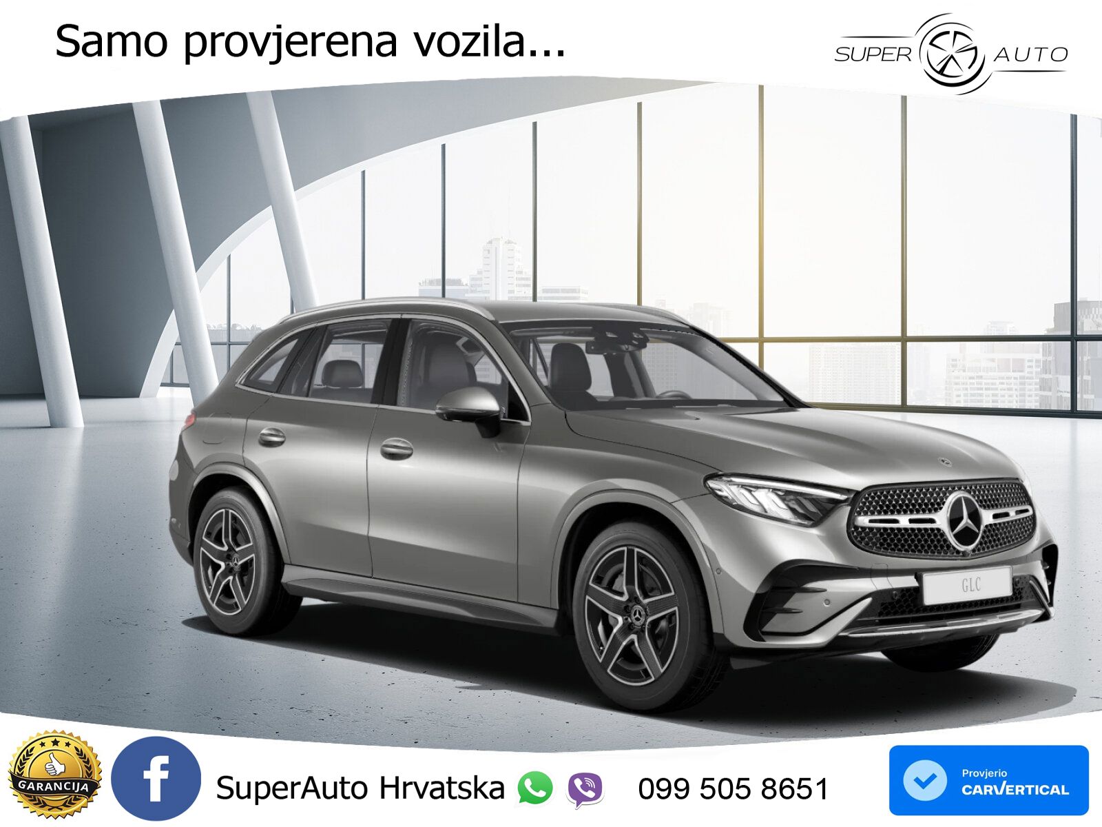 Mercedes GLC 220d (197 KS) 4MATIC 9G-TRONIC AMG ZRAČNI+ACC+GR SJED+KAM