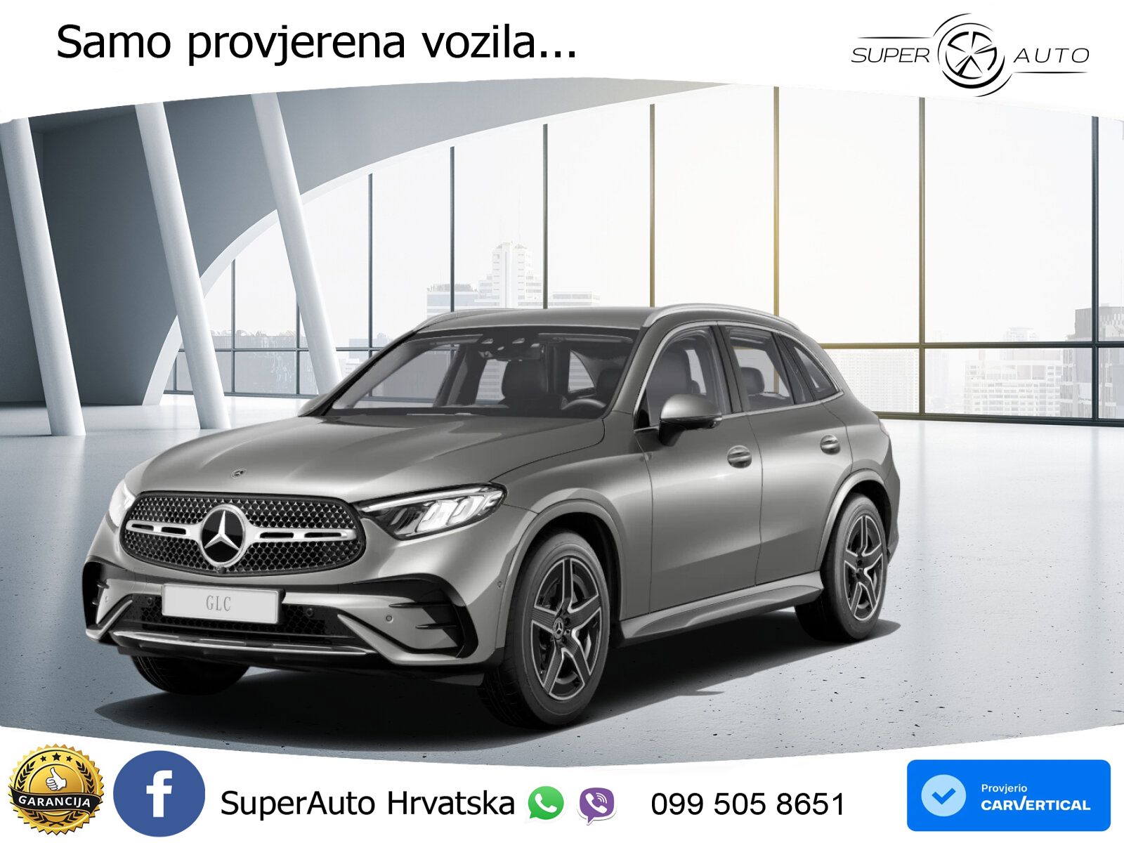 Mercedes GLC 220d (197 KS) 4MATIC 9G-TRONIC AMG ZRAČNI+ACC+GR SJED+KAM