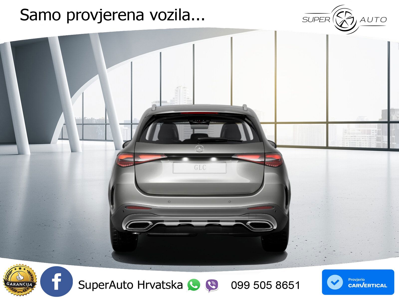 Mercedes GLC 220d (197 KS) 4MATIC 9G-TRONIC AMG ZRAČNI+ACC+GR SJED+KAM