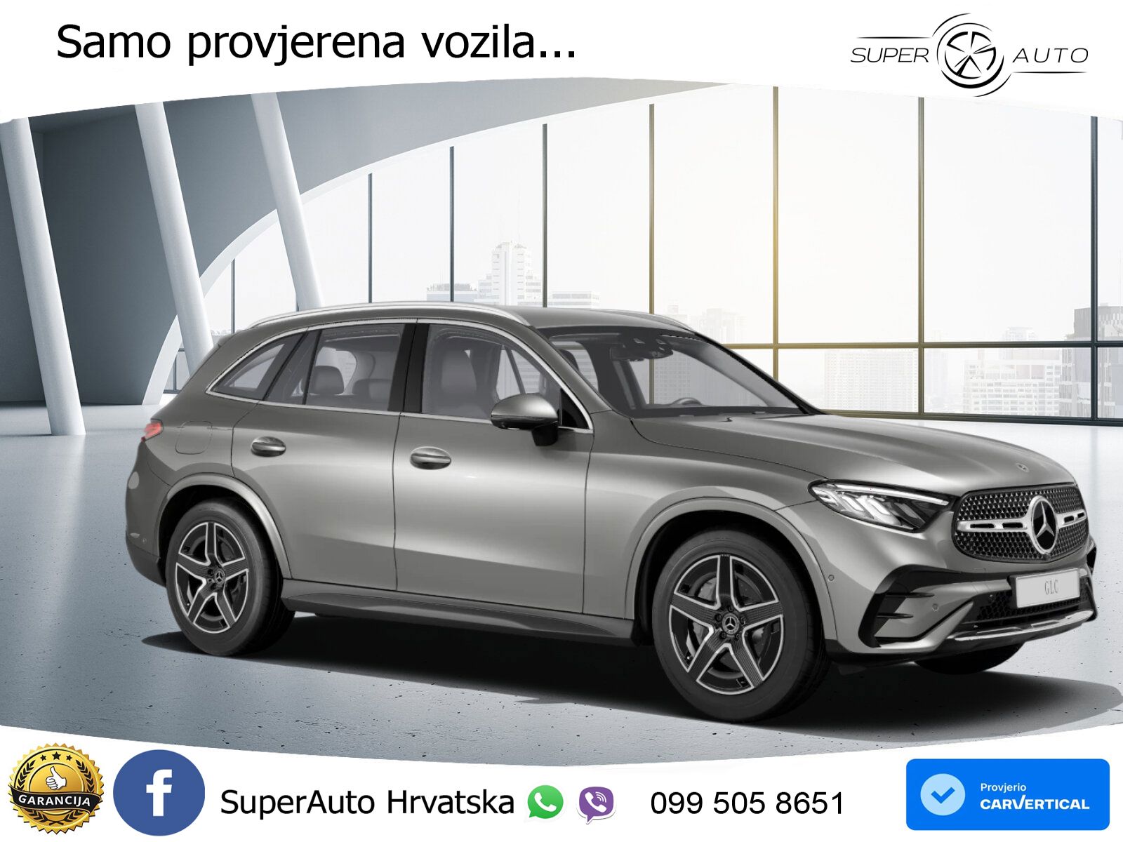 Mercedes GLC 220d (197 KS) 4MATIC 9G-TRONIC AMG ZRAČNI+ACC+GR SJED+KAM