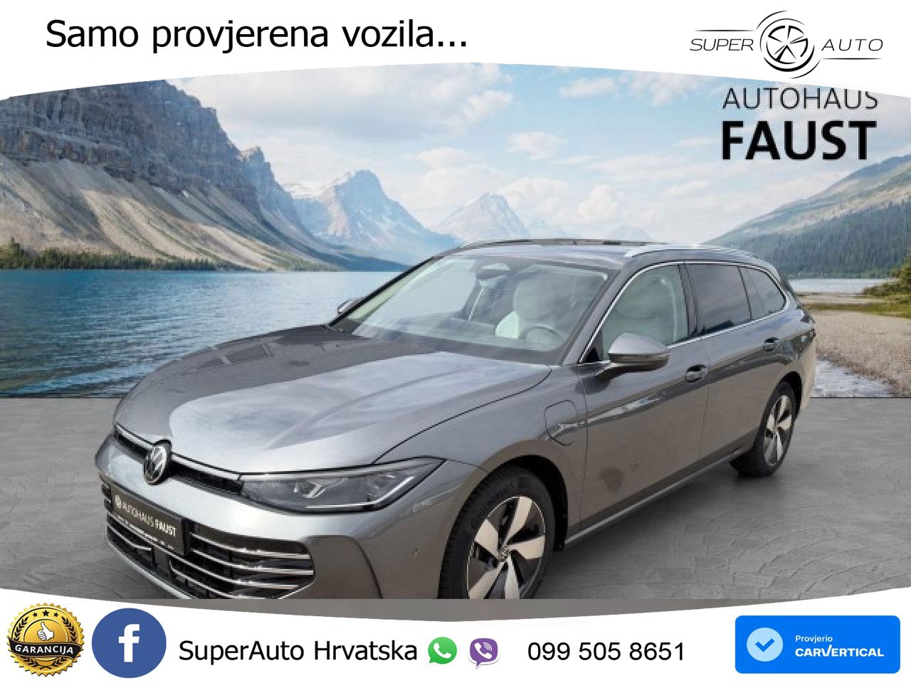 Volkswagen Passat Variant 1.5 TSI (204 KS) eHybrid DSG Elegance LED+GR SJED+ACC