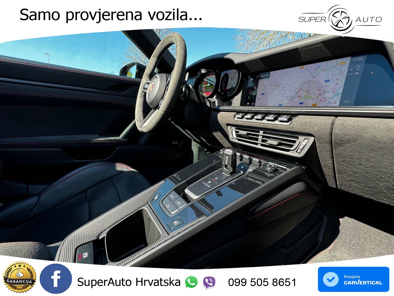 Porsche 911 Carrera GTS Cabriolet 3.0 (480 KS) PDK ZRAČNI+ACC+GR SJED+KAM+PANO