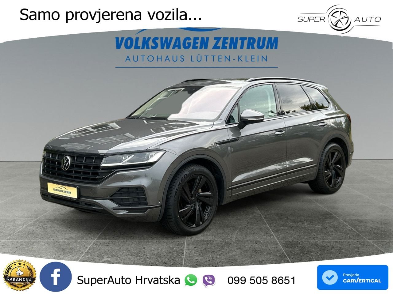 Volkswagen Touareg 3.0 V6 TDI (231 KS) 4MOTION Tiptronic ZRAČNI+ACC+4xGR SJED+KAM