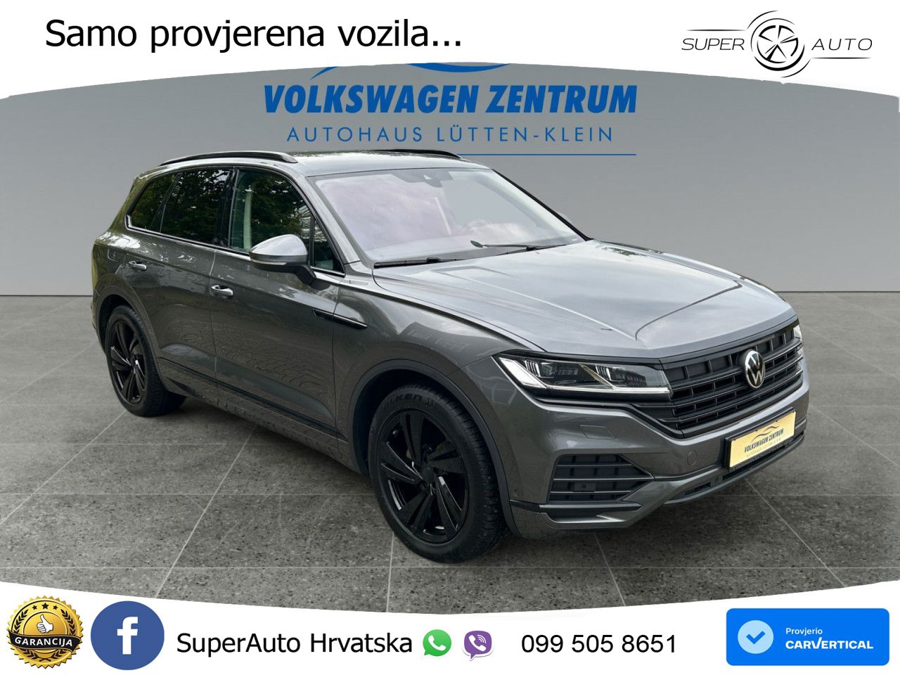 Volkswagen Touareg 3.0 V6 TDI (231 KS) 4MOTION Tiptronic ZRAČNI+ACC+4xGR SJED+KAM